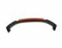 Cover on the front bumper lip Honda Civic Sedan X 2016-2021 - type: red photo 1
