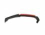 Cover on the front bumper lip Honda Civic Sedan X 2016-2021 - type: red photo 2