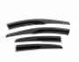 Window deflectors Hyundai I30 2012-2016 hb - type: 4 pcs, sunplex sport фото 1
