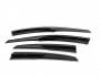 Window deflectors Hyundai I30 2012-2016 hb - type: 4 pcs, sunplex sport фото 0