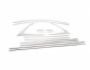 Full window frame Hyundai i20 2020-... - type: stainless steel photo 0