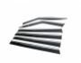 Wind deflectors with chrome molding Hyundai Santa Fe 5 2023-... - type: 4 pcs photo 0 Wind deflectors with chrome molding Hyundai Santa Fe 5 2023-... - type: 4 pcs photo 0