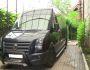 Profile running boards Mercedes Sprinter 2006-2013-… - L1\L2\L3 bases - Style: Range Rover фото 2