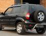 Chevrolet Niva rear bumper protection - type: U-shaped фото 1