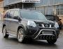 Front bar Nissan X-Trail t31 2007-2014 - type: double фото 1