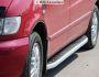 Профільні підніжки Mercedes Vito 638, V-class 220 - style: Range Rover фото 2