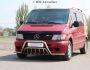 Front bumper protection Mercedes Vito 638, V220 - type: with additional bumper protection фото 5