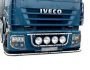 Защита переднего бампера Iveco Stralis euro 5,6 - доп услуга: установка диодов фото 1