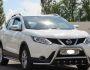 Захист переднього бампера Nissan Qashqai 2014-2017 - тип: з дод трубками фото 2