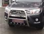 Front bumper guard Toyota Hilux 2015-2020 фото 1
