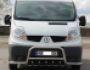 Front bumper protection Opel Vivaro, Nissan Primastar - type: with additional pipes фото 1