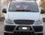 Front bumper protection Mercedes Vito II, Viano II - type: with additional tubes фото 1