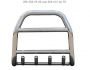 High bull bar Hyundai H1 2008-2017 - type: up to the hood, under the order фото 2