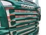 Накладки на решітку і коло решітки Scania 2004-2010 з написом V8 - повний комплект фото 8