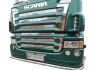 Накладки на бічні частинки решітки Scania 2004-2010 фото 3