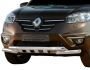 Защита бампера Renault Koleos - тип: модельная, с пластинами фото 0
