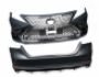Front bumper assembly Toyota Camry 2018-… - type: Lexus LS style фото 0