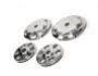 Caps for Volkswagen LT, stainless steel, for twin 2 rollers фото 3
