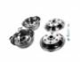 Caps for Mercedes Sprinter 901 made of stainless steel, for twin 2 rollers v3 photo 1