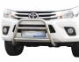 High bull bar Toyota Fortuner 2015-... - type: without grill фото 0