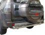 Защита заднего бампера Mitsubishi Pajero Wagon IV - тип: одинарная труба фото 0