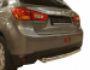 Rear bumper protection Mitsubishi ASX 2013-2016 - type: single pipe фото 0