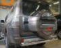 Mitsubishi Pajero Wagon IV rear bumper protection - type: single pipe фото 1