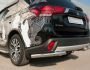 Mitsubishi Outlander rear bumper protection - type: single corners фото 3