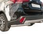 Mitsubishi Outlander rear bumper protection - type: single corners фото 0