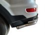 Rear bumper protection Mitsubishi Outlander XL - type: double corners photo 1
