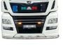 Front bumper protection MAN TGX, TGS euro 6 - additional service: installation of diodes, on order 5d photo 1