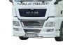 Front bumper protection MAN TGX, TGS Front bar + corners - additional service: installation of diodes фото 0