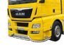 Защита переднего бампера MAN TGX, TGS euro 6 - доп услуга: установка диодов фото 2