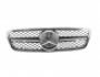 Front grille Mercedes C-class w203 2000-2007 - type: AMG photo 4