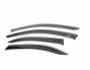 Ветровики Mercedes C-class w204 2007-2014 - тип: 4 шт с черным молдингом фото 2 Ветровики Mercedes C-class w204 2007-2014 - тип: 4 шт с черным молдингом фото 2
