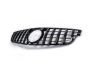 Передня решітка Mercedes C-class w204 2007-2015 - type: gt panamericana фото 0