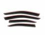 Вітровики Mercedes C-class w204 2007-2015 з хромом - тип: sd 4 фото 2