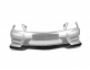 Передня накладка Mercedes C-class w204 2011-2014 - type: v2 lip чорний глянець фото 7