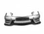 Передня накладка Mercedes C-class w204 2011-2014 - type: v2 lip чорний глянець фото 8