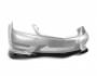 Передня накладка Mercedes C-class w204 2011-2014 - type: v2 lip чорний глянець фото 5