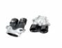 Rear diffuser Mercedes C-class w205 2014-2021 - type: with nozzles design C43 photo 1