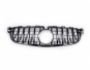 Передня решітка Mercedes C-сlass w205 2014-2018- type: panamericana gt для оригінального C63 без камери фото 1