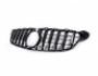Передня решітка Mercedes C-сlass w205 2018-2021 - type: panamericana gt для оригінального C63 камерою фото 0