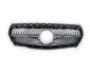 Передня решітка Mercedes CLA c117 2013-2016 - type: diamond silver фото 1