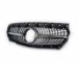 Передня решітка Mercedes CLA c117 2013-2016 - type: diamond silver фото 0