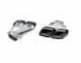 Rear diffuser Mercedes CLS c218 2015-2018 - type: with nozzles design CLS GT63 photo 1