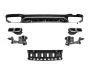 Rear diffuser Mercedes E-class w213 2016-2019 - type: with Silver nozzles for AMG, AMG-Line design E63 photo 0