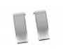 Stainless steel inserts in the bumper of Mercedes G class w463 - type: 2 pcs AMG photo 3