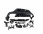 Rear diffuser Mercedes GLC coupe c253 - type: with nozzles design AMG43 photo 3