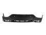 Rear diffuser Mercedes GLC coupe C253 - type: with silver nozzles AMG63 design photo 1